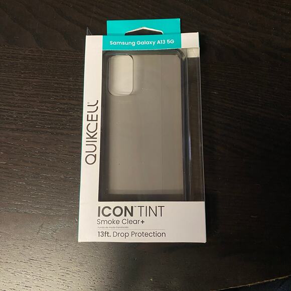 Quikcell Icon Tint Series Case for Samsung Galaxy A13 5G - Smoke Clear+ - Picture 2 of 4